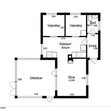 بيت للعطل Beautifully Located House In Melsted *